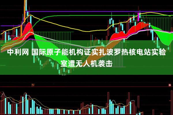 中利网 国际原子能机构证实扎波罗热核电站实验室遭无人机袭击