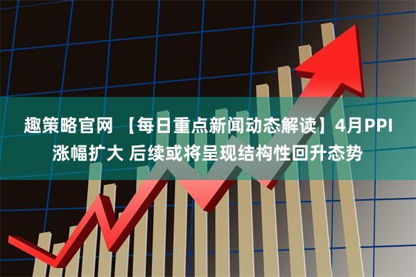 趣策略官网 【每日重点新闻动态解读】4月PPI涨幅扩大 后续或将呈现结构性回升态势
